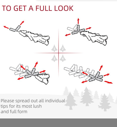 4-Piece Pre-Lit Holiday Entryway Set – Trees, Wreath & Garland
